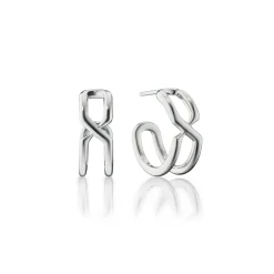 The Symbol Large Infinity Hoop Earrings