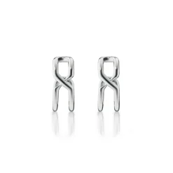 The Symbol Large Infinity Hoop Earrings