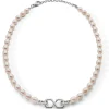 The Symbol Pearl Infinity Necklace