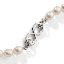 The Symbol Pearl Infinity Bracelet