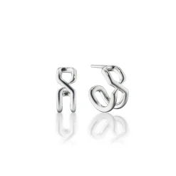 The Symbol Small Infinity Hoop Earrings