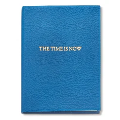 The Time is Now Leather Journal