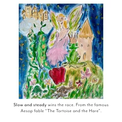 The Tortoise and the Hare Necklace