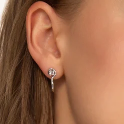 The Twist Large Infinity Hoop Earrings