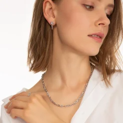 The Twist Large Infinity Hoop Earrings