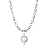 Time is Precious Audrey Sterling Silver Necklace