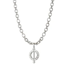 Time is Precious Audrey Sterling Silver Necklace