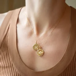 Wish Dandelion 18K Gold Intaglio Charm