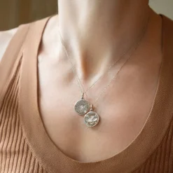 Wish Dandelion Sterling Silver Intaglio Charm